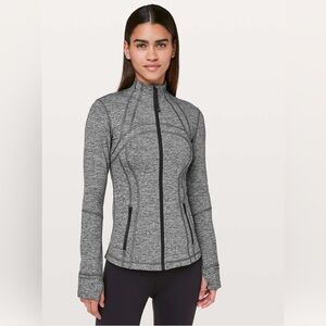 Lululemon Define Jacket Heathered Black - Zip Up Athletic Jacket Luon 2